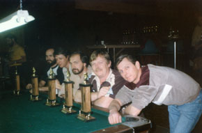 Dave Holmes, John VanKampen, Harold Hosette, Bud Jackobsen and Lard VanKampen 