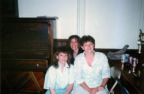 Wendy Hofer, Kim Plummer and Gloria 