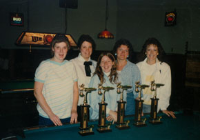 Deb Malmstrom, Vickie Quick, Kathy Christiansen, Chris Hosette and Virginia Carmen