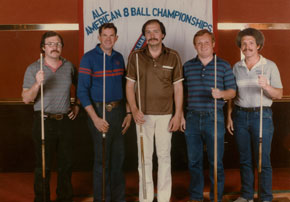 Bob Hill, Paul Barnes, Harold Hosette, Bob Boekeloo and Dave Stowers