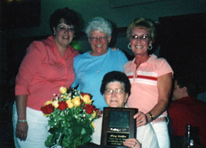 Mart Walden, Linda Jeager, Grace Rowson and Ilene Johnson 