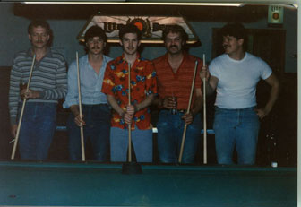 Steve Meeker, Don Sager, Larry Leprovost, Randy Brewer, Todd Watts